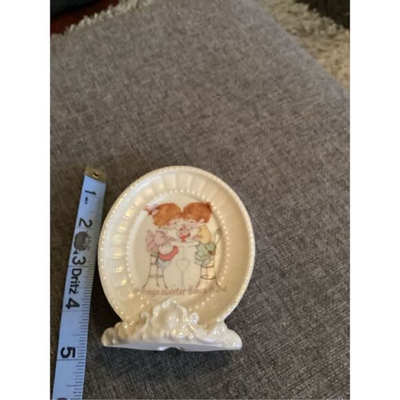 Vintage Precious Moments “Nothing Sweater Than A Friend” Porcelain - Picture 2 of 3
